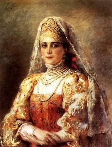 Маковский. Зинаида Юсупова. 1900г.